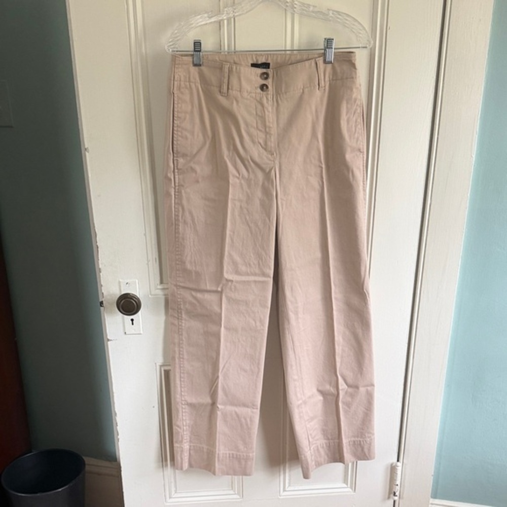 Talbots Khaki Beige Straight-Leg Pants